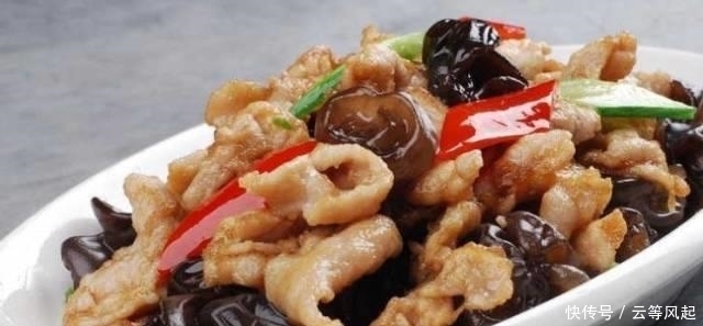 木耳|简单家常菜木耳炒肉片,肉片滑嫩,木耳脆爽,美味下饭