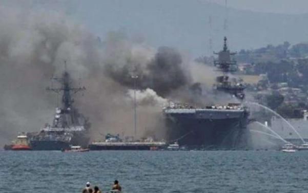  管理|美海军内部管理存在问题，连续起火三艘军舰，美海军受损严重