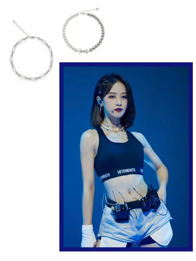 万茜|万茜的红西装吴昕的剪刀发夹被追着问哪买？是姐姐带火的小众品牌