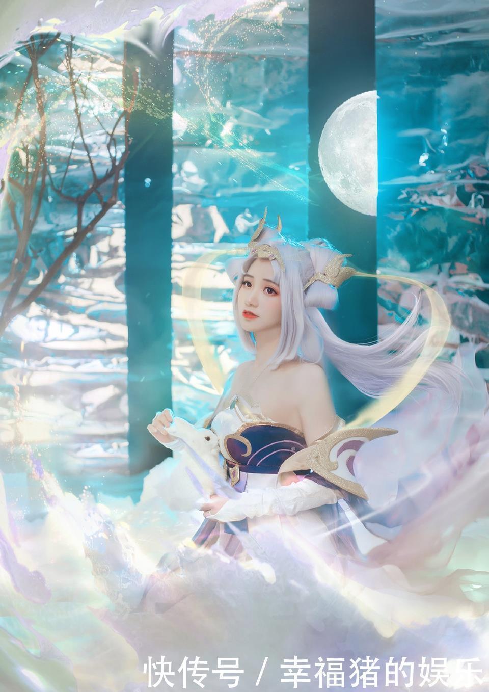 梦幻|这是你梦里见过的小姐姐吗?王者荣耀嫦娥梦幻COS