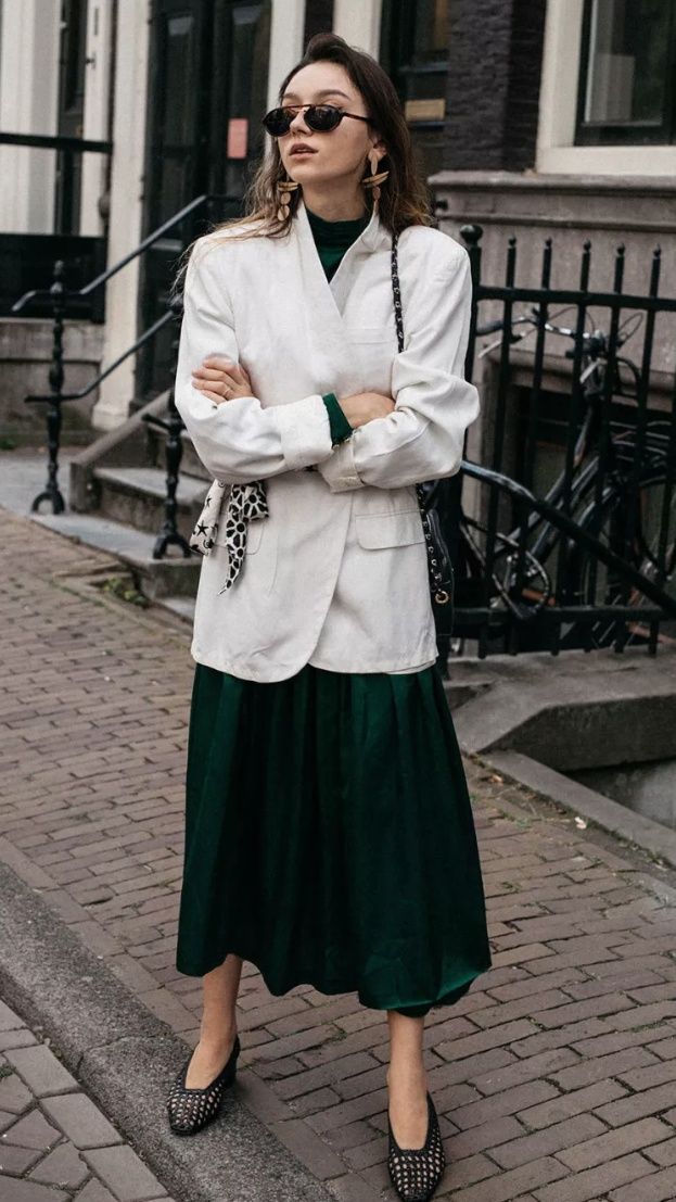 好看|今秋西装外套火了,这么穿好看又高级,时髦炸了