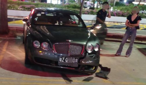  宾利|深夜，广东女子开着300万的宾利去搓麻将，车停楼下被人撞损20万！