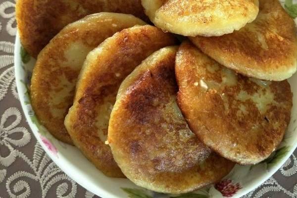  糯米|红薯还能怎么吃做红薯糯米饼，简单四步，香甜软糯、好吃过瘾