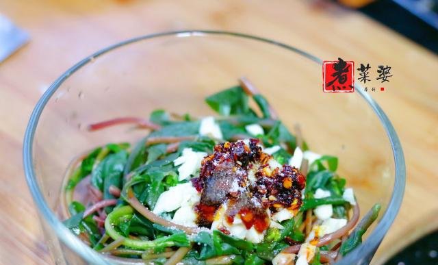  1勺|夏天就馋这个菜，焯一焯拌一拌，不加1滴醋，酸甜又开胃，特下饭