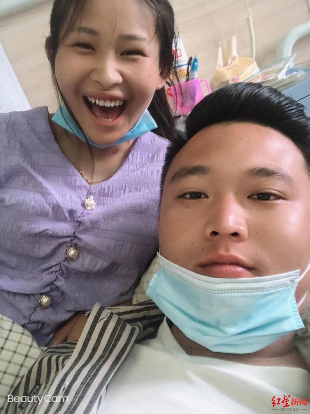  视频中|19岁女孩患尿毒症被生母拉黑，男友陪伴照顾 生母：不是不管，能力只有那么多