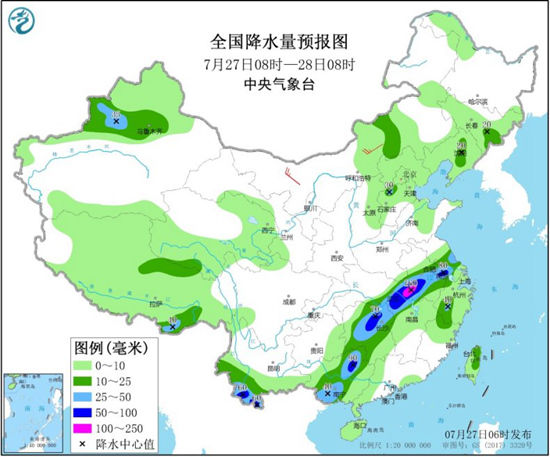 持续|长江流域雨势逐渐减弱 江南华南闷热持续“发酵”