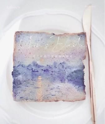 绘出|把餐桌变画廊！绝美油画吐司自己做 优格＋抹茶绘出梵谷绿色麦田