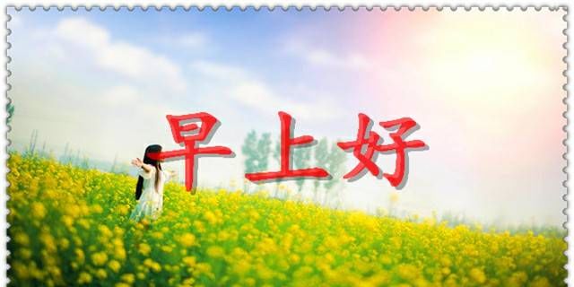 早上好|早上好！微信朋友圈晚安