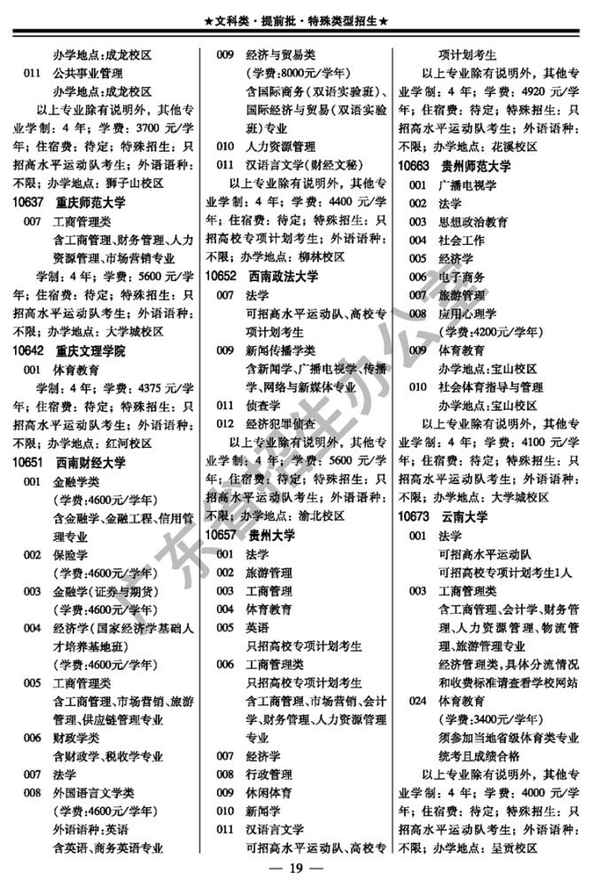  水平运动队|2020年考生注意！这几个省招生计划有变！