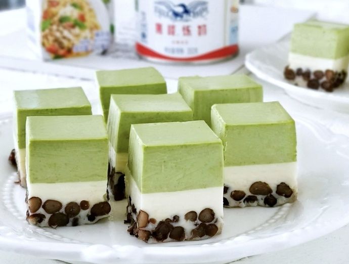 感受到|女孩子们的福音!雪糕不可多吃,来试试这款抹茶红豆奶糕!