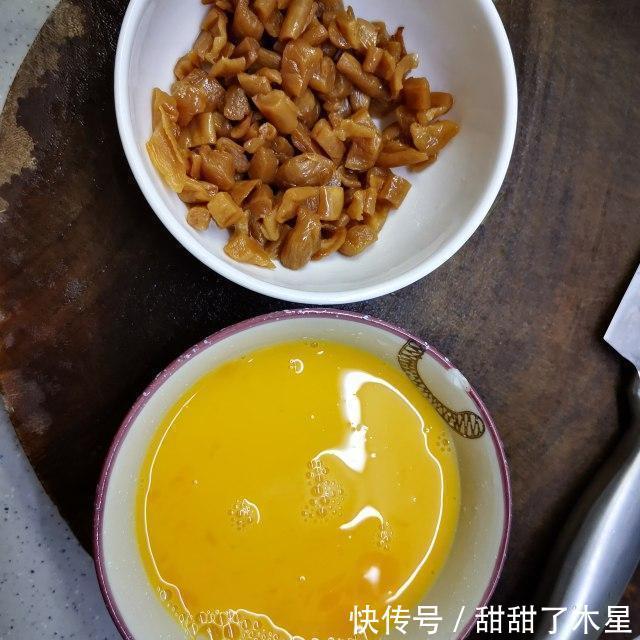  菜脯|菜脯炒蛋，简单快手家常菜