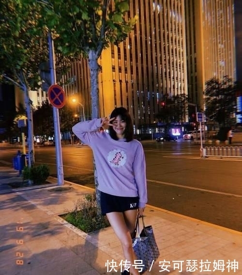 比例|身高一米八的高个美女,拥有不加任何特效的大长腿,身材比例完美