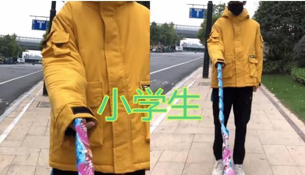 礼物|最近刮起“袖口藏礼物”风,幼儿园VS中学生,看到大学生赢了