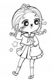  青春校园|解锁甜心少女换装趴！7个步骤画出青春校园风的Q萌女孩