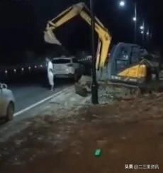  嫌疑人杨某|湖北襄阳一男子被人开挖掘机拍死，警方通报：嫌疑人已被抓