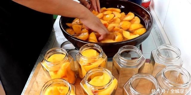 方法|教你在家做黄桃罐头,果肉香甜爽口有技巧,方法超简单