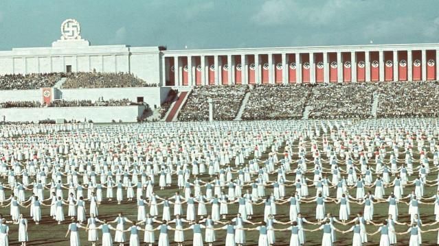程度|彩色老照片1938年希特勒统治下的德国现代化程度让你想象不到