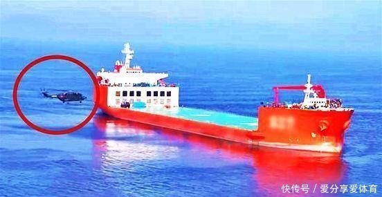 起降|直升机在半潜船上起降训练,可临时改造为两栖舰使用