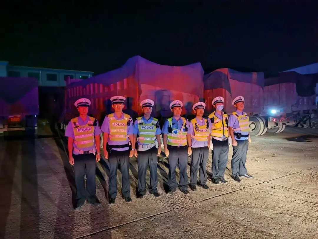 神威|交叉执法显神威，7小时查处严重超载货车18辆！