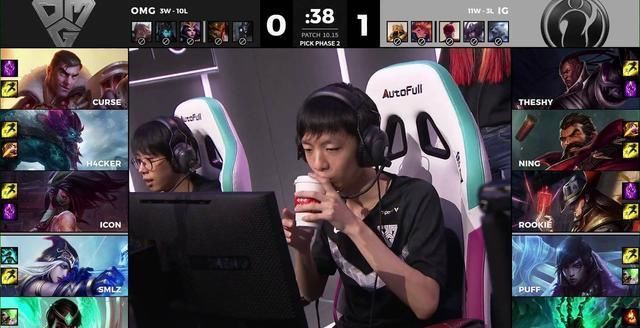  原因|IG战胜OMG后基本上锁定常规赛前三，Theshy说出选择卢锡安的原因