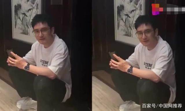  老板|黄晓明因没带房卡只能蹲着追综艺，网友:谁能给黄老板p一个板凳