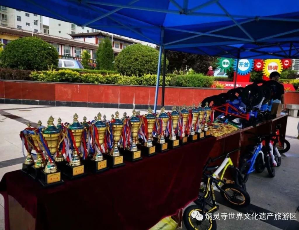 儿童|永靖县举办儿童滑步车公开赛