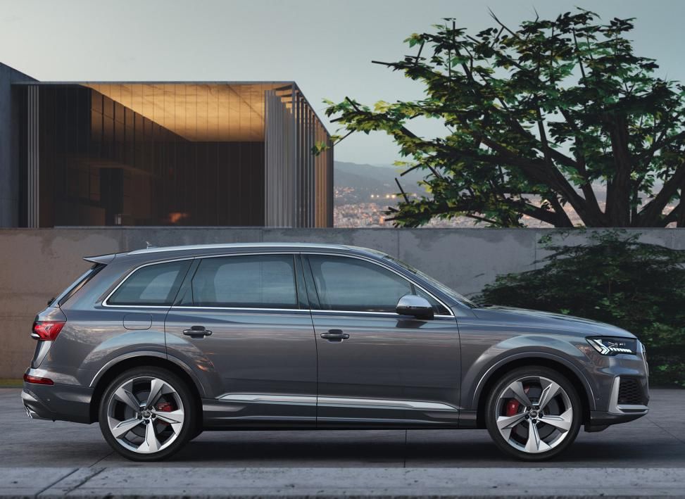 比途|奥迪新将SQ7来袭,4.0T+8AT,搭四驱,比途锐出色,零百4.8S