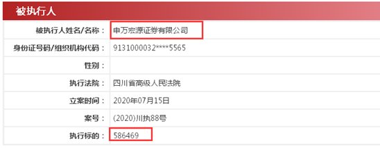 被执行人|申万宏源多个“丑闻”：今年以来三次被法院列为被执行人、曾有业务部董事利用其姐夫账号收受贿赂150万元、曾有营销经理“侵吞”公司800多万元