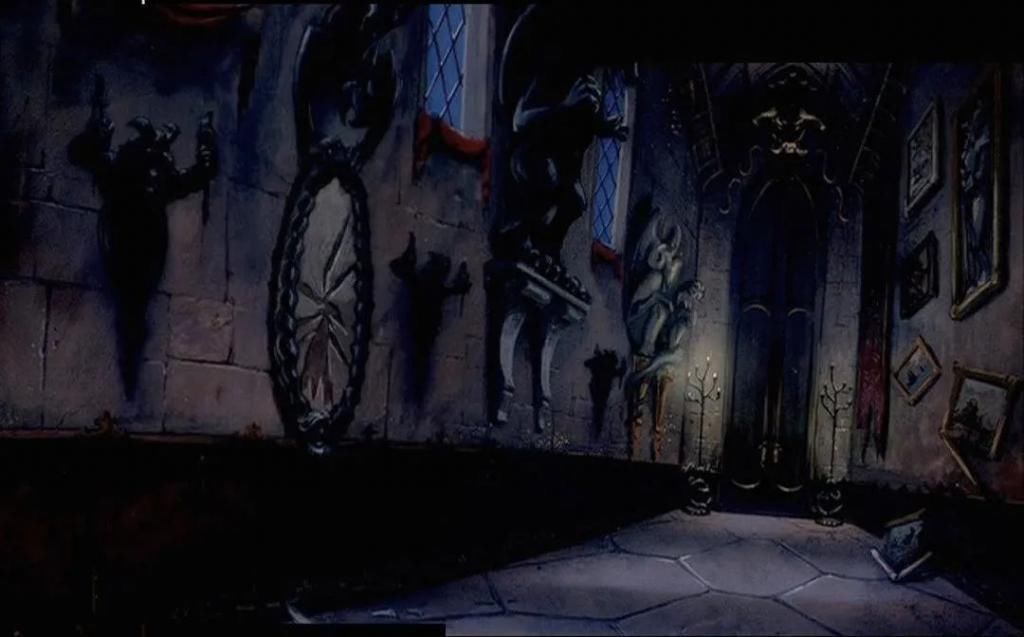 动画|迪斯尼经典动画背景美术资料公开