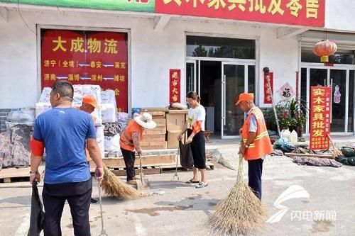 王庄镇|济宁曲阜市王庄镇开展环境卫生大整治 确保镇容镇貌规范有序