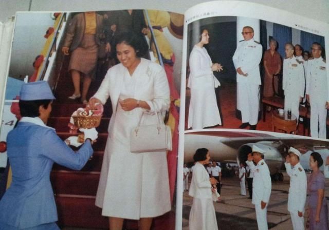 诗琳通|41年前诗琳通首次访华，登长城留下身影，红色西装喜庆又娇俏