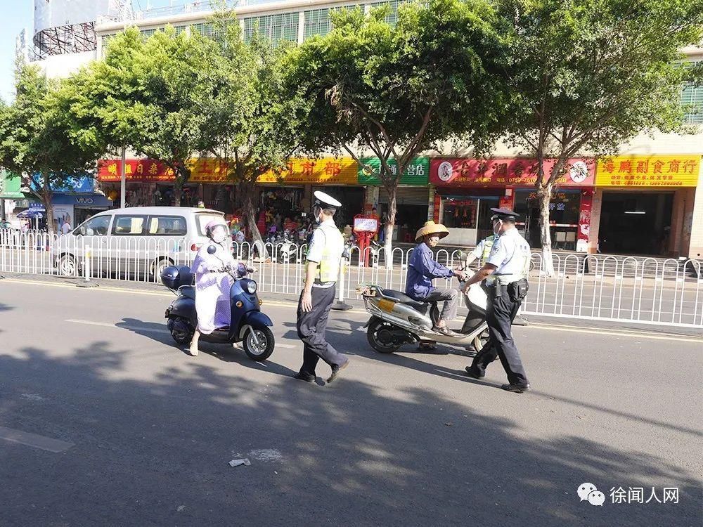 逆行|注意！徐闻闯红灯、逆行、不戴头盔等行为，全力整治中……