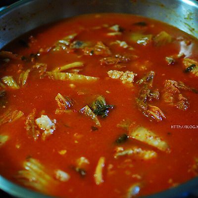  猪肉|韩式猪肉辣白菜汤