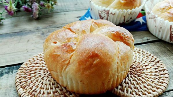  面包|奶香松软烫种面包