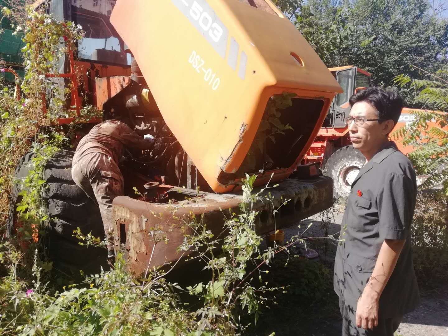 图为执行人|井陉法院通过网拍查封设备执结一起买卖合同纠纷案