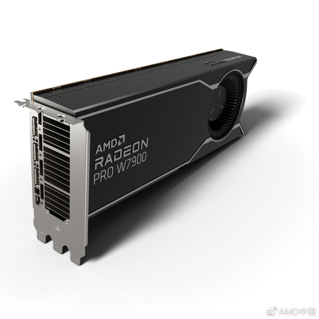 AMD 发布 Radeon PRO W7900 显卡：48GB 大显存，3999 美元