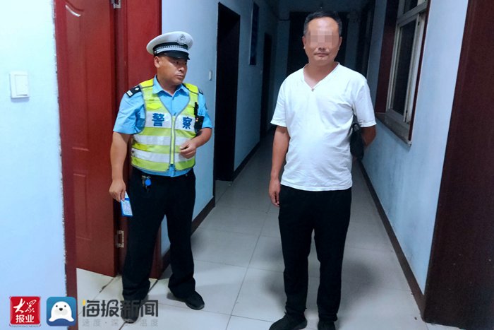 岱岳区|泰安交警岱岳区大队 抓获一名非法“带路”人员