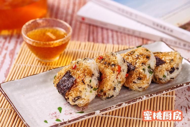 日式|日式煎香饭团的做法