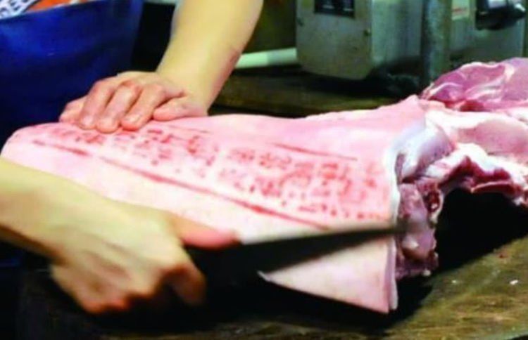 印章|吃过了那么多猪肉今天才知道,猪肉印红章和蓝章也是有区别的