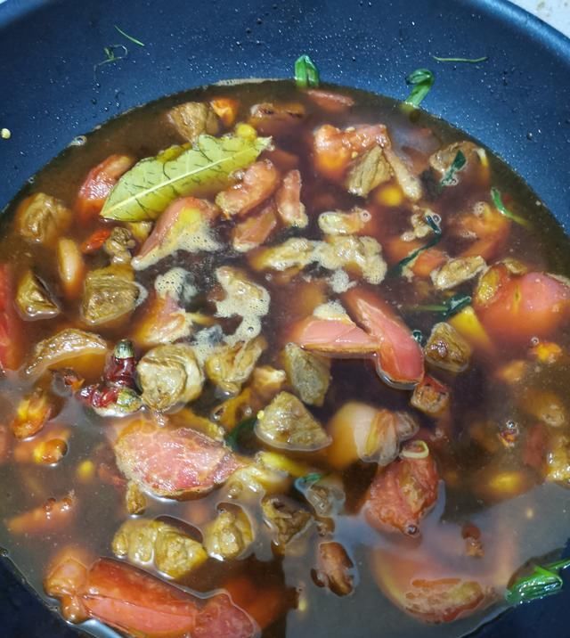 西红柿|西红柿土豆烧牛肉