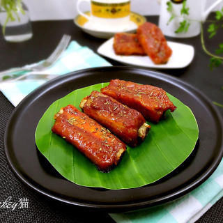  蜜汁|零难度奥尔良烤排骨?蜜汁浓郁好吃到舔手指