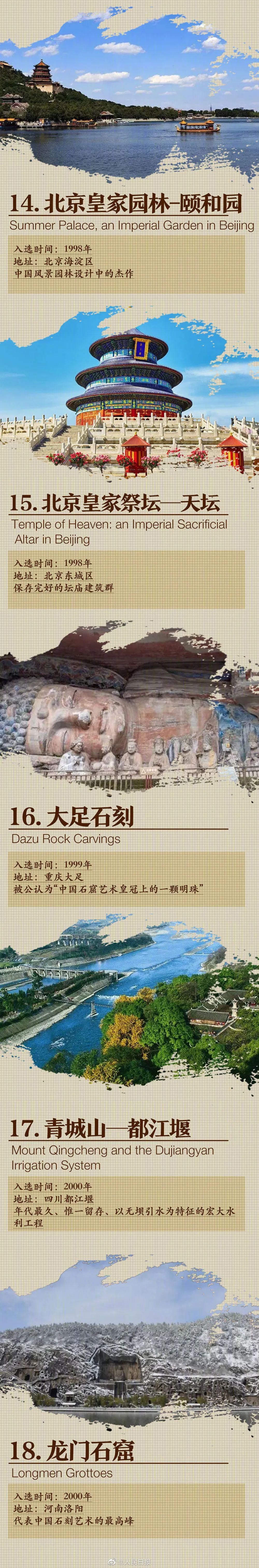  图鉴|中国55项世界遗产图鉴