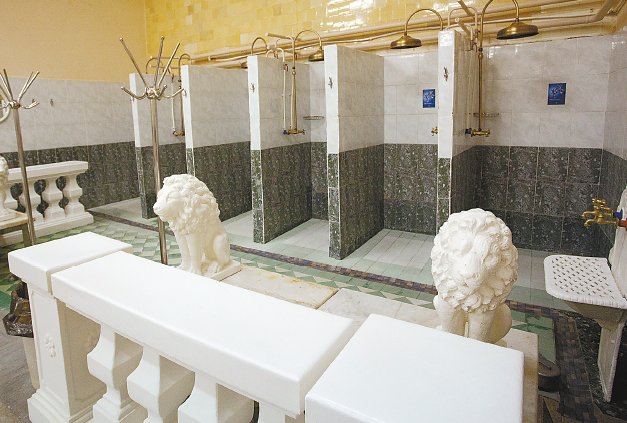 莫斯科百年澡堂像博物馆，贵族和平民都钟情于此