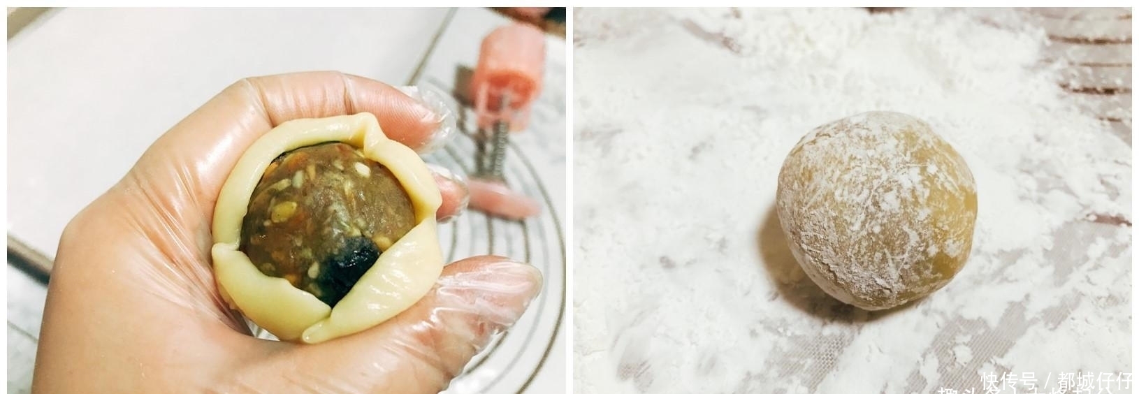 成功|长辈最爱的五仁月饼20多元1块了?自己做简单实惠,谁做谁成功