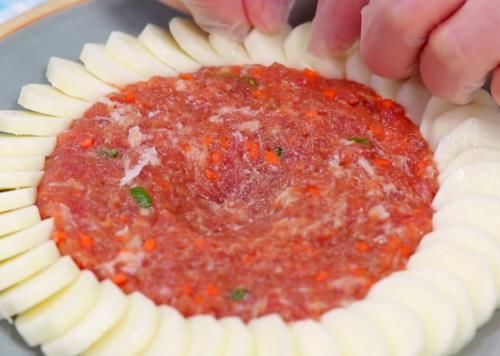  山药肉末|分享山药和肉末的美味新吃法，造型美观，简单营养，家人特爱吃