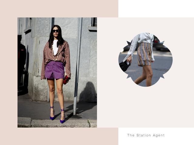 小心|简约不简单,瞧时尚博主的“基础条纹装”穿搭,处处透着小心机