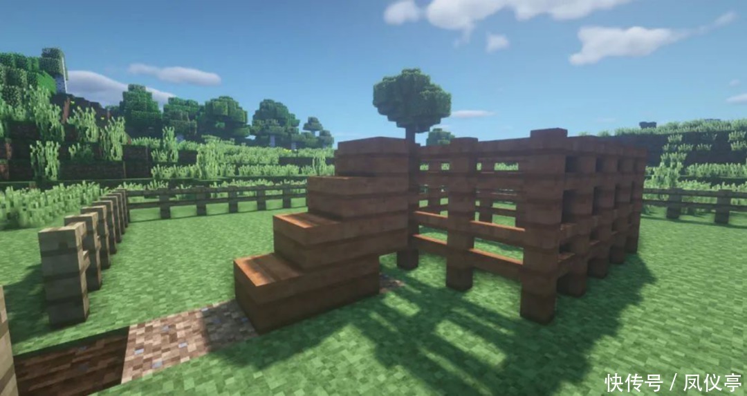 欢木台阶|《我的世界》如此豪华的鸡舍只要两分钟就能学会 还不快收藏下来