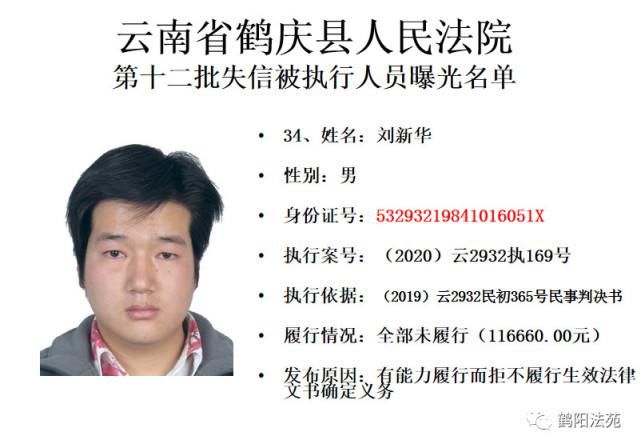 有人|又一批失信被执行人名单曝光,有人仅因为213元钱!