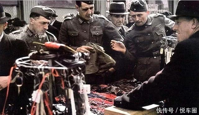 德军|二战中,法国被德军占领后,人民过得如何4张老照片告诉你答案