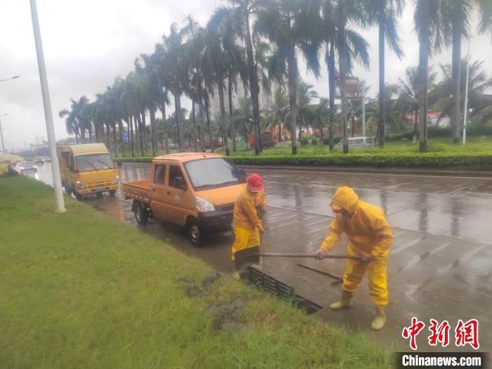 台风“泰利”或致城市内涝 海口多举措做好排涝泄洪